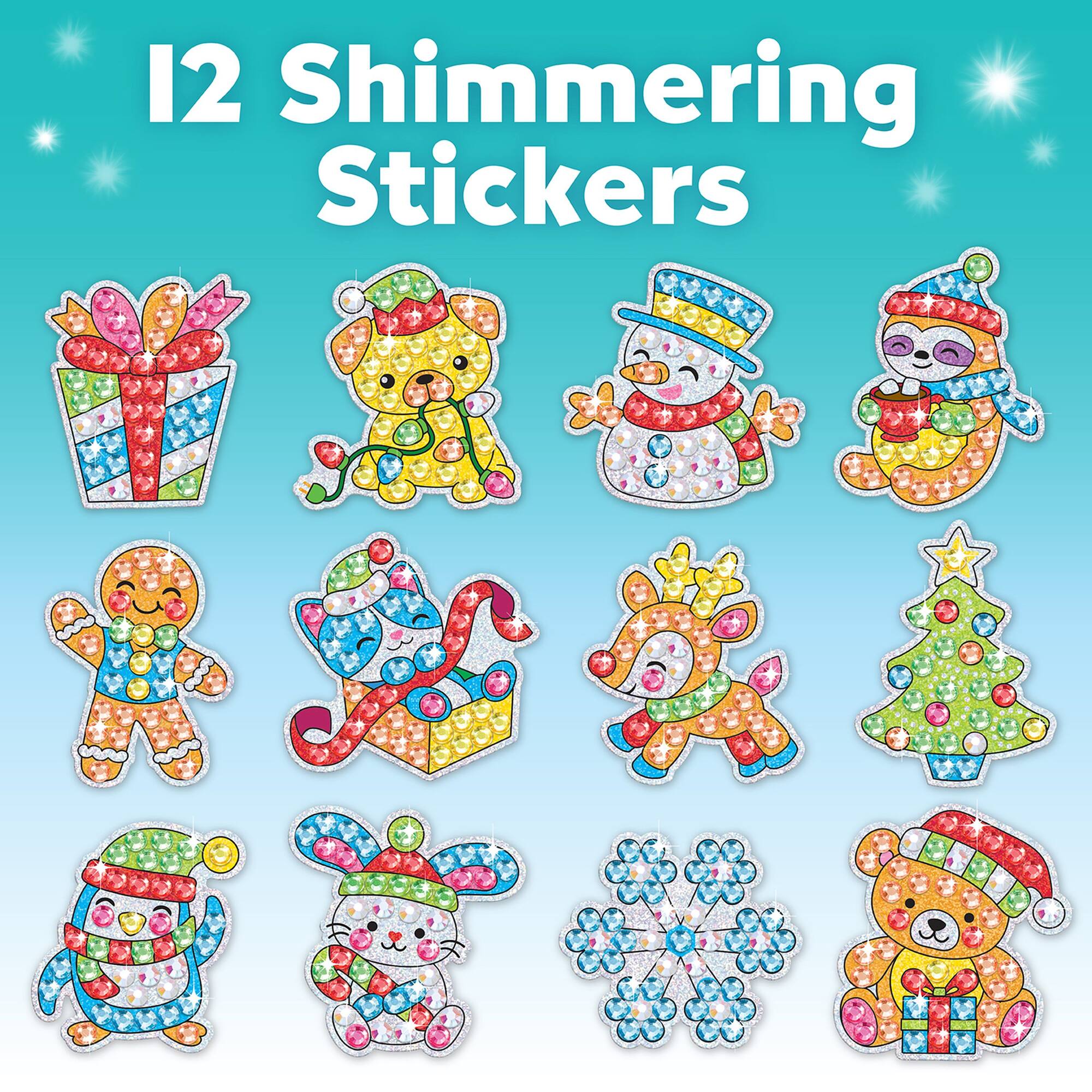 Creativity for Kids® Big Gem Diamond Painting Holiday